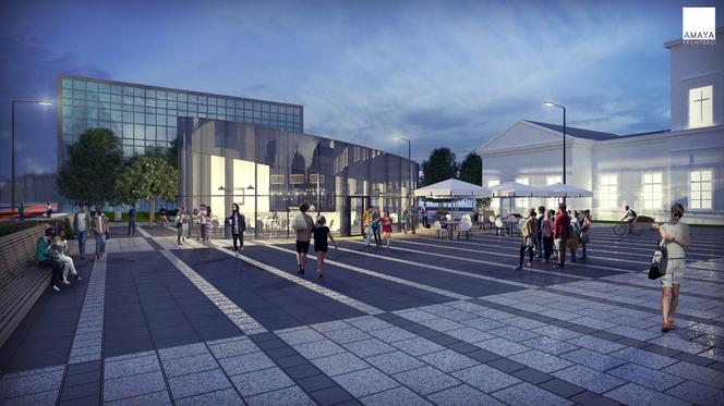 Przebudowa placu przed dworcem PKP w Sosnowcu