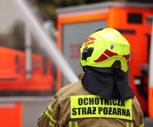 Podkarpackie. Koszmarny pożar domu w Sarnowie. Z wnętrza nic nie zostało