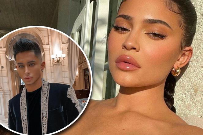 Kylie Jenner i jej wizażysta