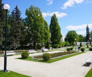 Różanka w Parku Planty po remoncie