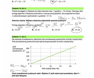 Egzamin ósmoklasisty 2024: matematyka. Zadania, arkusze CKE i odpowiedzi z matematyki 15.05.2024