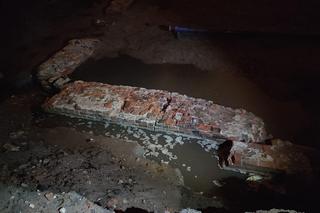 Relikty kompleksu św. Ducha w Toruniu zaatakowane przez deszcz