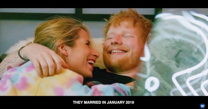 Ed Sheeran wystąpił w teledysku z żoną! Zobaczcie Put It All On 