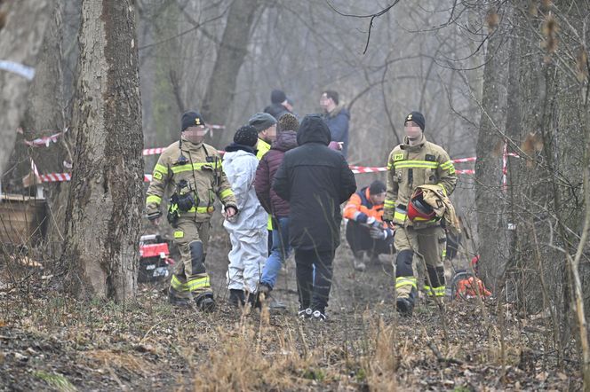 Wielka akcja policji w Nowym Dworze Mazowieckim. Znaleziono ludzkie szczątki