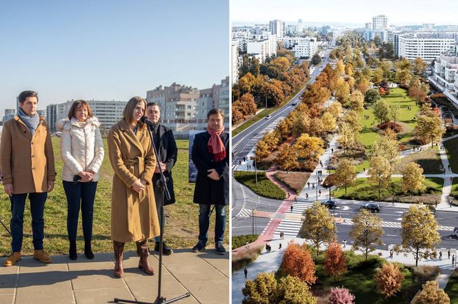 Tak będzie wyglądał park linearny na Ursynowie. Wkrótce rozpoczęcie budowy