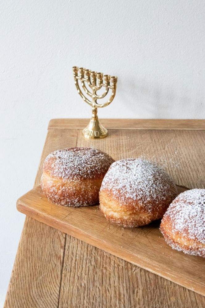 Pączki z karmelizowaną cebulą i boczkiem