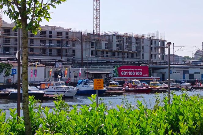 Nowe osiedle i bulwar na Łasztowni