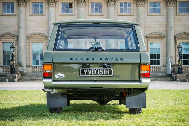 Range Rover o numerze seryjnym 001