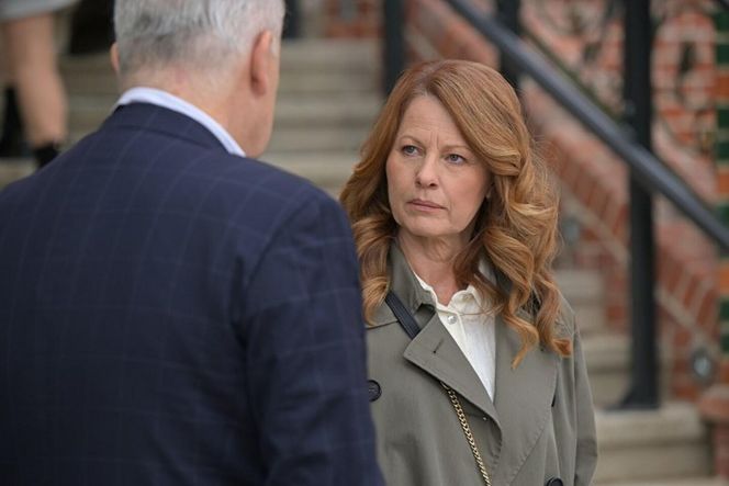 Pierwsza miłość odc. 4061. Teresa Żukowska (Ewa Skibińska), Marek Żukowski (Maciej Tomaszewski)