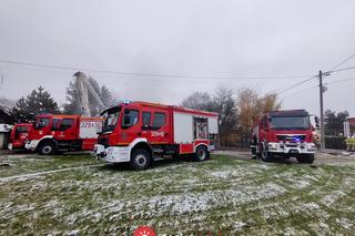 Pożaru na poddaszu domu w Woli Filipowskiej 