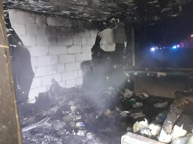 Tragiczny pożar w Borowie - nie żyje starszy mężczyzna