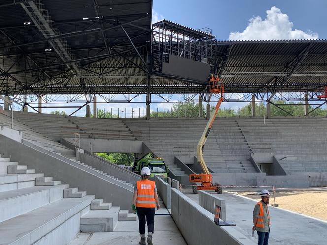 Stadion Miejski w Katowicach jest na ukończeniu. Najnowsze zdjęcia z czerwca