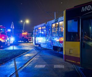 Zderzenie tramwaju linii 10 z autobusem 107 we Wrocławiu