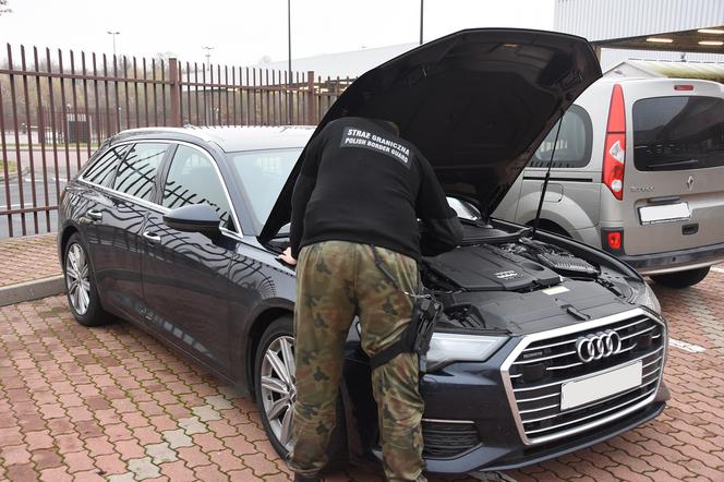 Kradzione Audi warte 400 tys. zł miało trafić na Białoruś