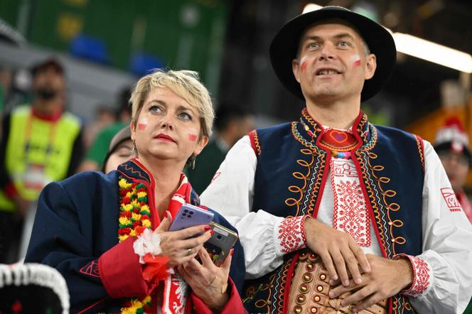 Piękne fanki i przystojni kibice podczas Polska - Meksyk