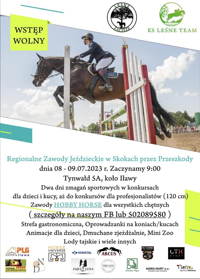 V Regionalne Zawody Jeździeckie w Skokach oraz Hobby Horse w Tynwałdzie