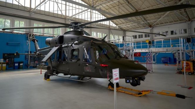 AW149 wyjechał z linii produkcyjnej w Świdniku. Śmigłowiec trafi do polskiej armii