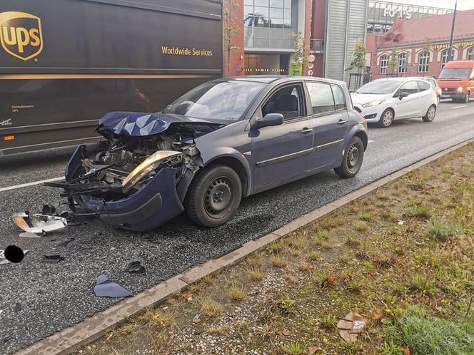 Wypadek na Jagiellońskiej w Bydgoszczy