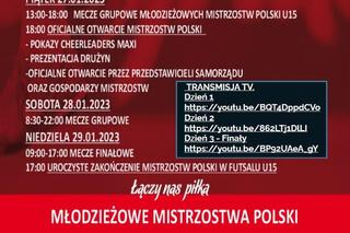 Od piątku w Ustce Młodzieżowe Mistrzostwa Polski w Futsalu U-15 