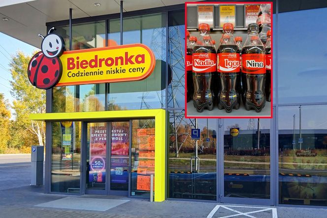 Coca-Cola w Biedronce