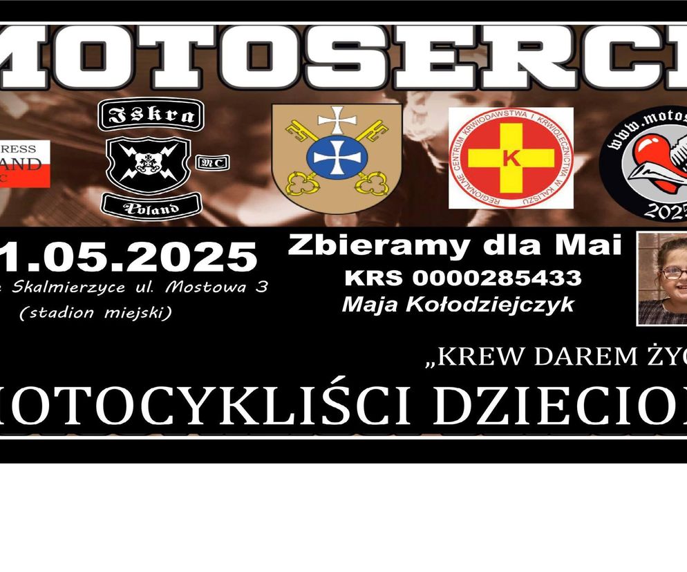 MOTOSERCE po raz 17. Charytatywny festyn w Nowych Skalmierzycach. Co będzie się działo?