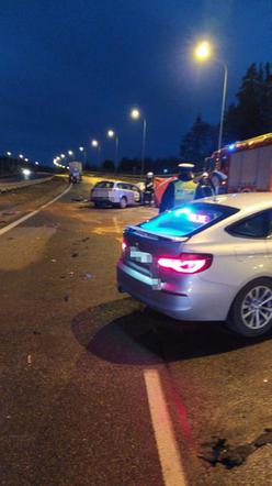 Jurowce. Tragiczny wypadek na DK 8. Audi najechało na tył cysterny