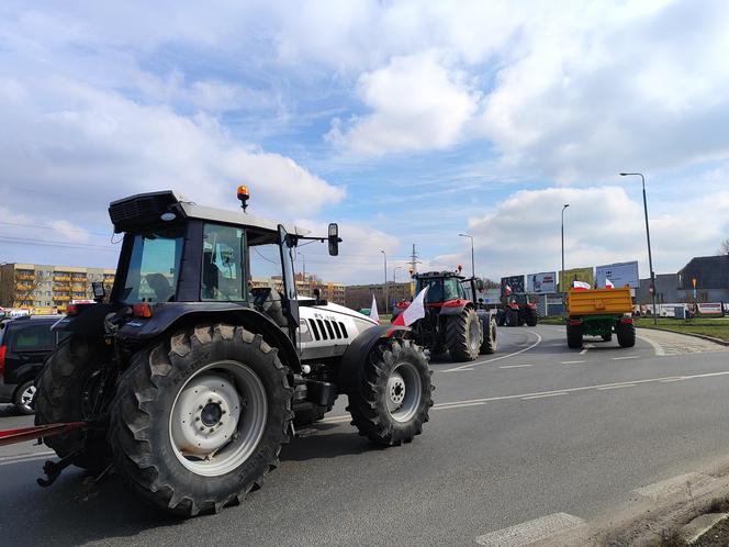 Protest rolników w Radomiu 20 marca