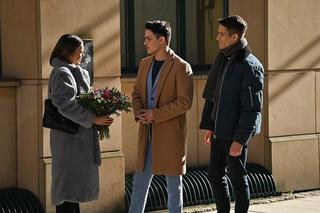 Pierwsza miłość odc. 3791. Julita (Dagmara Bryzek), Borys (Patryk Cebulski), Filip (Dominik Smaruj)