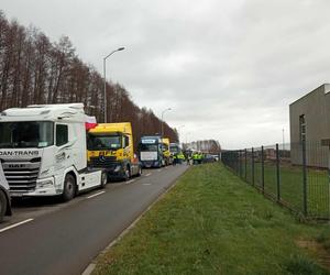 Protest przewoźników Szczecin 