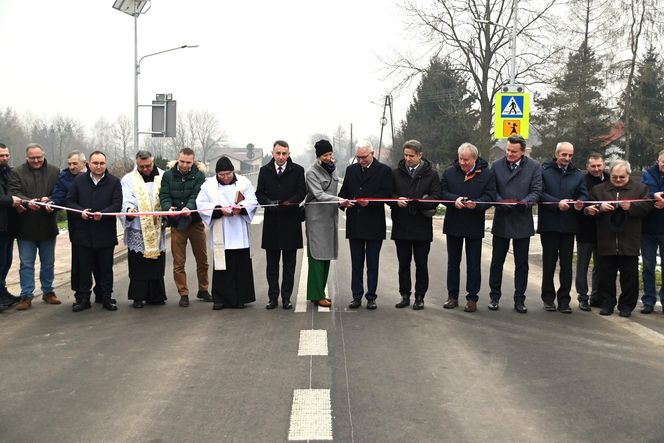 Otwarcie przebudowanej drogi  Udrycze – Kolonia Dębowiec