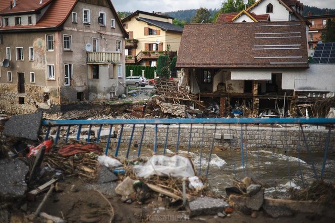 Lądek Zdrój po powodzi