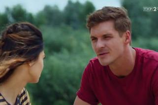 M jak miłość odc. 1397. Iza (Adriana Kalska), Marcin (Mikołaj Roznerski)