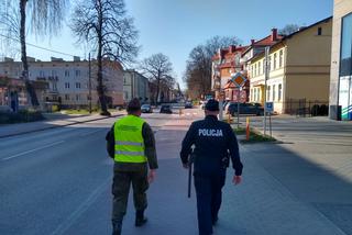 Policja w Ostródzie w dobie epidemii koronawirusa