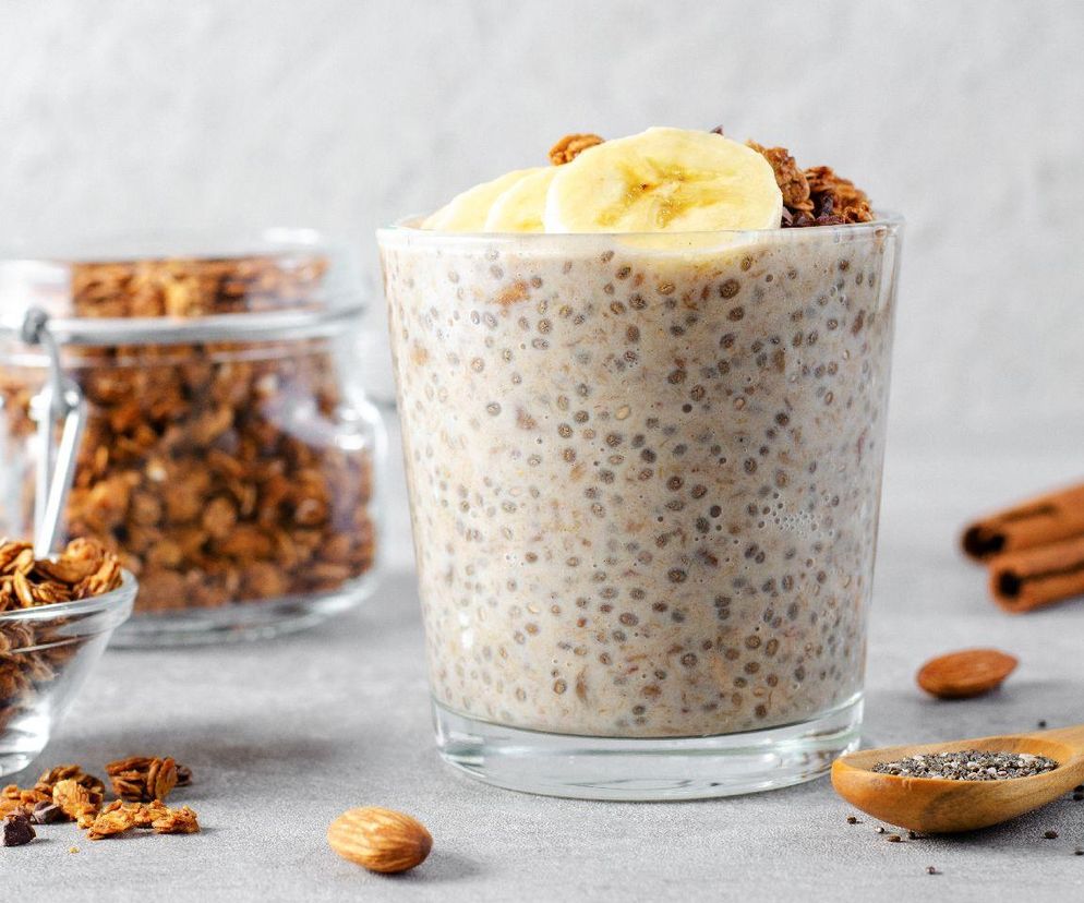 nocna owsianka z chia