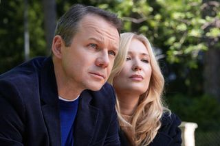 Barwy szczęścia odc. 3072. Karolina (Marta Dąbrowska), Bruno Stański (Lesław Żurek)