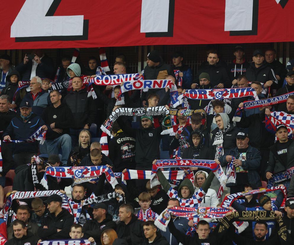 Górnik Zabrze zmierzył się z Zagłębiem Lubin. Kibice rozgrzewali piłkarzy z trybun