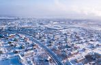 Kiruna w Szwecji. Miasto, w którym zima nigdy się nie kończy