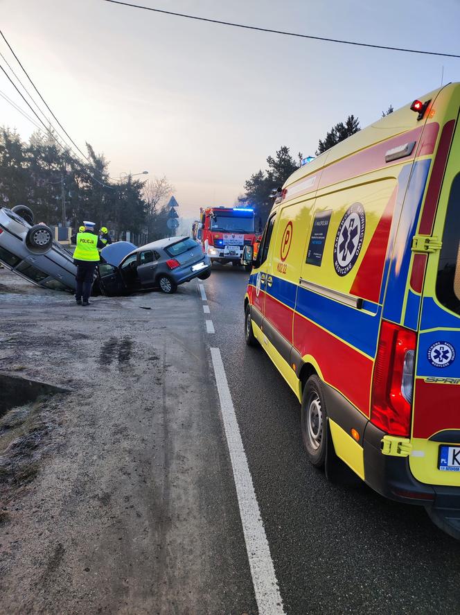 Zderzenie dwóch samochodów osobowych w Brniu