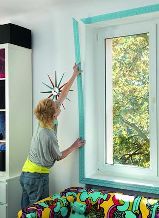 KROK IV - Wykańczanie dekoracji okiennej