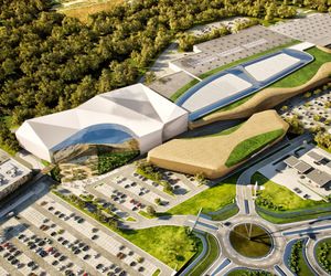 Centrum handlowe Góraszka pod Warszawą. Trwa budowa parku rozrywki. Kiedy otwarcie?