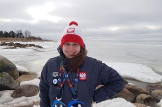 Zimowa pływaczka z Łodzi z dużym osiągnięciem. Opowiedziała nam o kolejnych planach