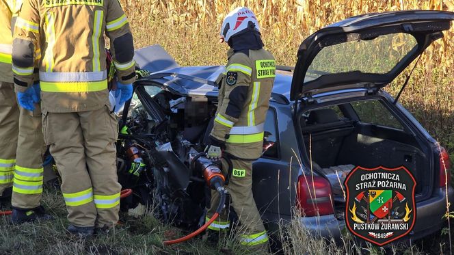 Śmiertelny wypadek na DK 35 pod Wrocławiem