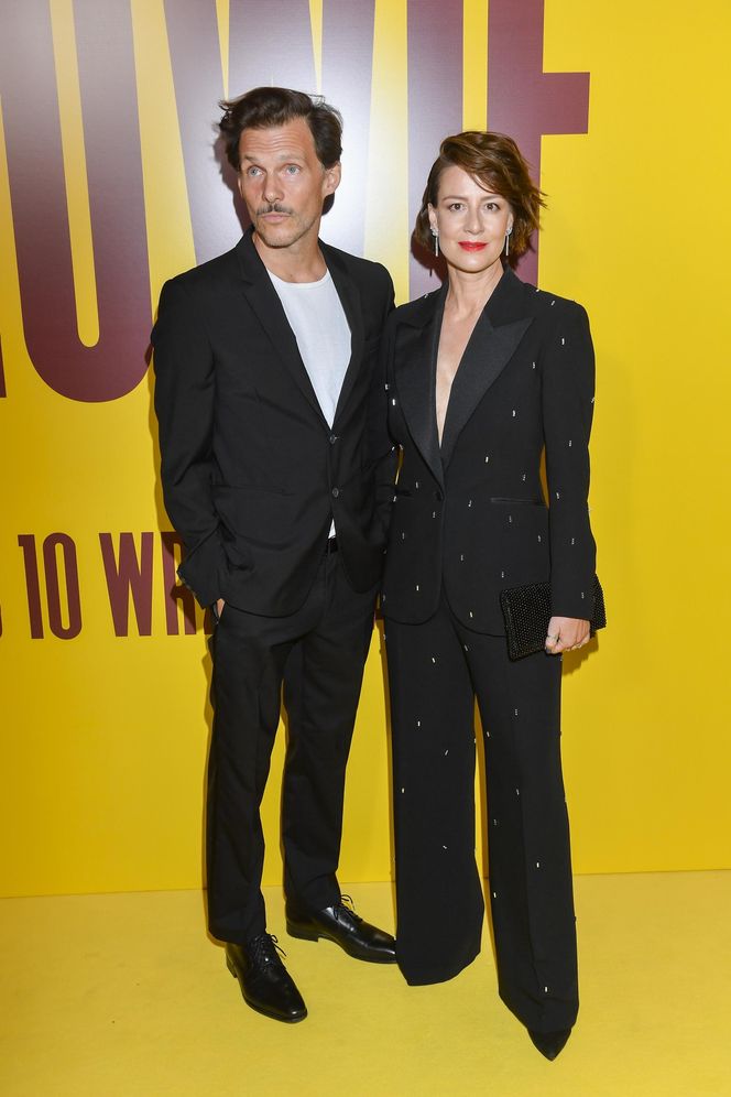 Maja Ostaszewska z partnerem