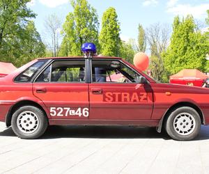 Piknik strażacki na Placu Teatralnym w Lublinie