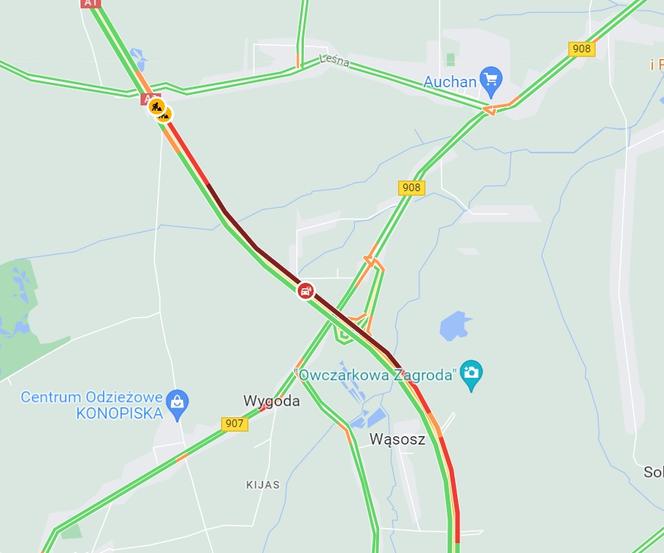 Ruszył remont na A1 w powiecie częstochowskim