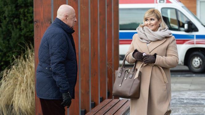 Na dobre i na złe odc. 843: Alina Fisher (Katarzyna Skrzynecka), Stefan Tretter (Piotr Garlicki)