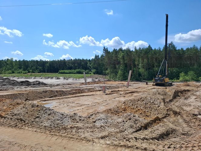 Budowa S74 Kielce - Mniów. Lipiec 2025