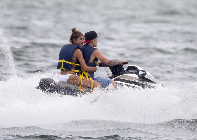 Justin Bieber i Hailey Baldwin na wakacjach