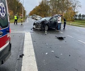 Wypadek w Baldowie. Nie żyje jedna osoba