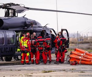 Wrocław. Ćwiczenia na terenie Portu Lotniczego im. Mikołaja Kopernika [ZDJĘCIA].